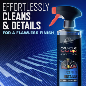 Armor All tire shine spraying on tire for durable high gloss