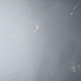 ARMOR UP film floating demo illustrates easier alignment and less sag