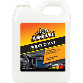 Armor All front label on 1 gallon bottle showing product identity and benefits
