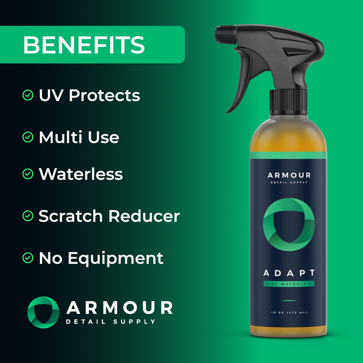 Armour Detail Supply spray nozzle of Adapt ready to dispense for quick touch-ups