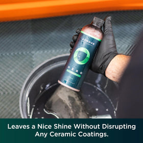 Armour Detail Supply HERO bottle close-up highlighting concentrate clarity and quality