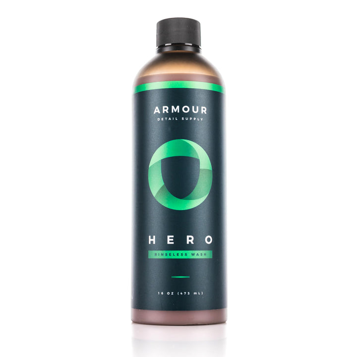 Armour Detail Supply HERO front label showing product identity and usage benefits