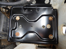 ARONOVA parts laid out: tray, rubber clamp, stainless bolt for easy installation benefit