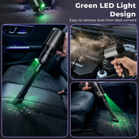 Arovine accessories spread with nozzles and tips for versatile car detailing