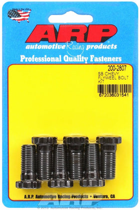 ARP 2002807 front packaging showing bolt kit and part number, clear fitment labeling and benefit