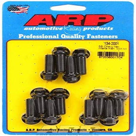 Close-up of ARP 12-point bolt head and black oxide finish for precise torque