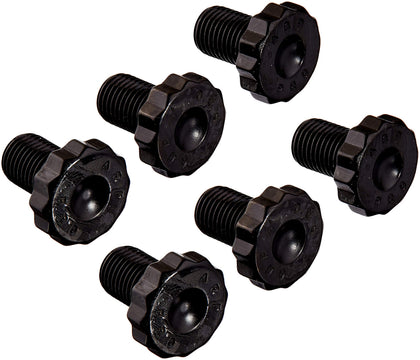 ARP flexplate bolt kit front view showing six chromoly bolts for secure fastening