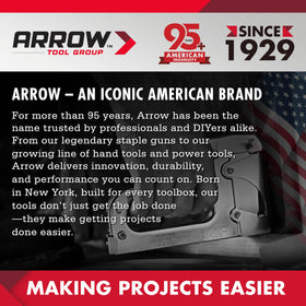 Arrow Fastener close-up of carbon steel pick tips highlighting durable precision