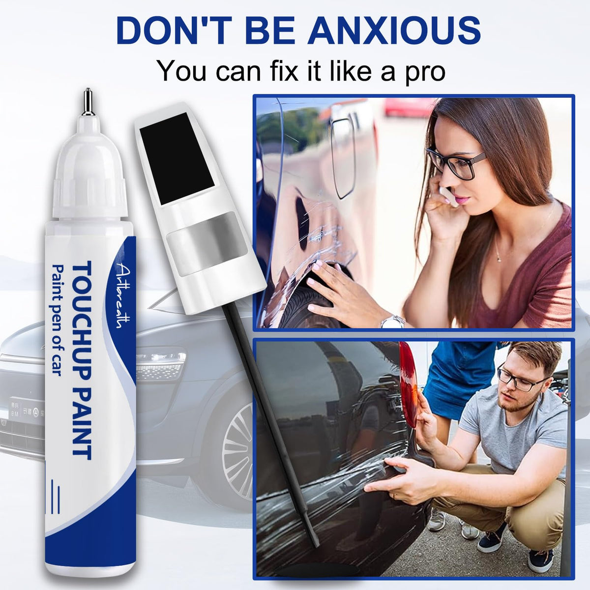 Artbreath application on Ford chip demonstrating coverage and protection