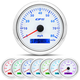 ARTILAURA front gauge face showing clear numeric display and color option benefit