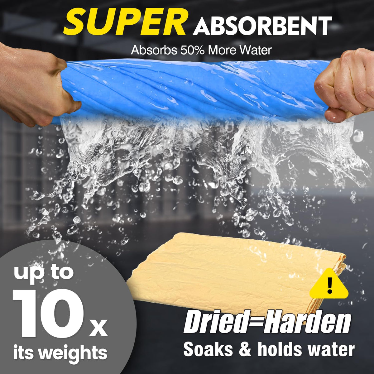 ARTIPOLY close-up of PVA texture highlighting high absorbency