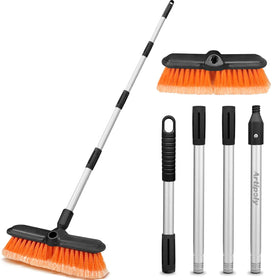 ARTIPOLY front view showing brush head and pole for clear product understanding and confidence