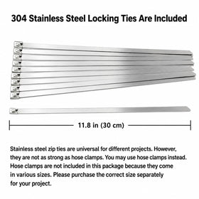 ARTR rolls next to ruler showing 2-inch width and 50 foot length