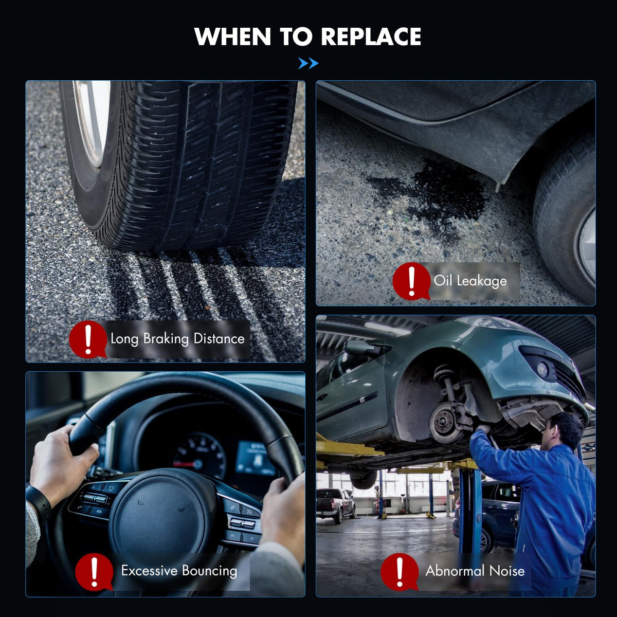 ASAPE strut comparison old versus new side-by-side showing renewed performance benefit