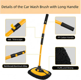 AsherRybrolon microfiber head close-up showing soft fibers for paint-safe cleaning