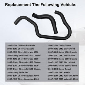 ASKALL lower hose side profile showing correct shape and fitment