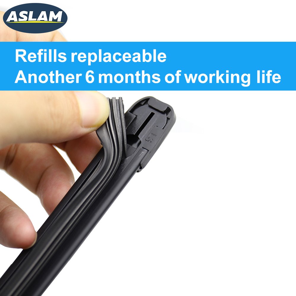 ASLAM close-up of graphite-treated rubber edge for quiet performance