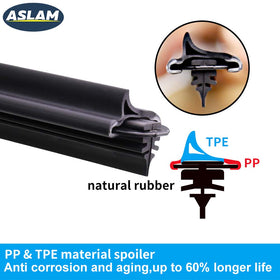 ASLAM wiper blades clearing heavy rain for improved visibility