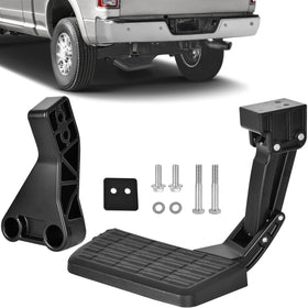 ASOPARTS front view of rear bed step showing fit and clean finish for easy access