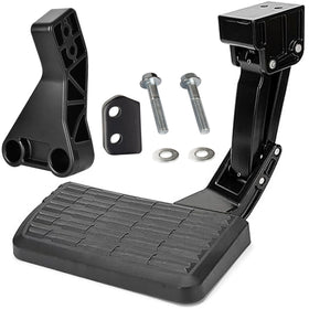 ASOPARTS step beside a hand for size comparison and confident load support