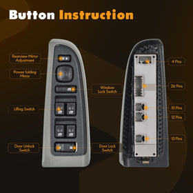 ASOPARTS switch installed in vehicle dash restoring original controls quickly