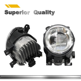 Aspaton fog light electrical connector detail enabling plug-and-play