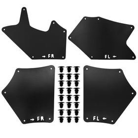 Aspaton packaging showing front splash guards and clips, clear product protection