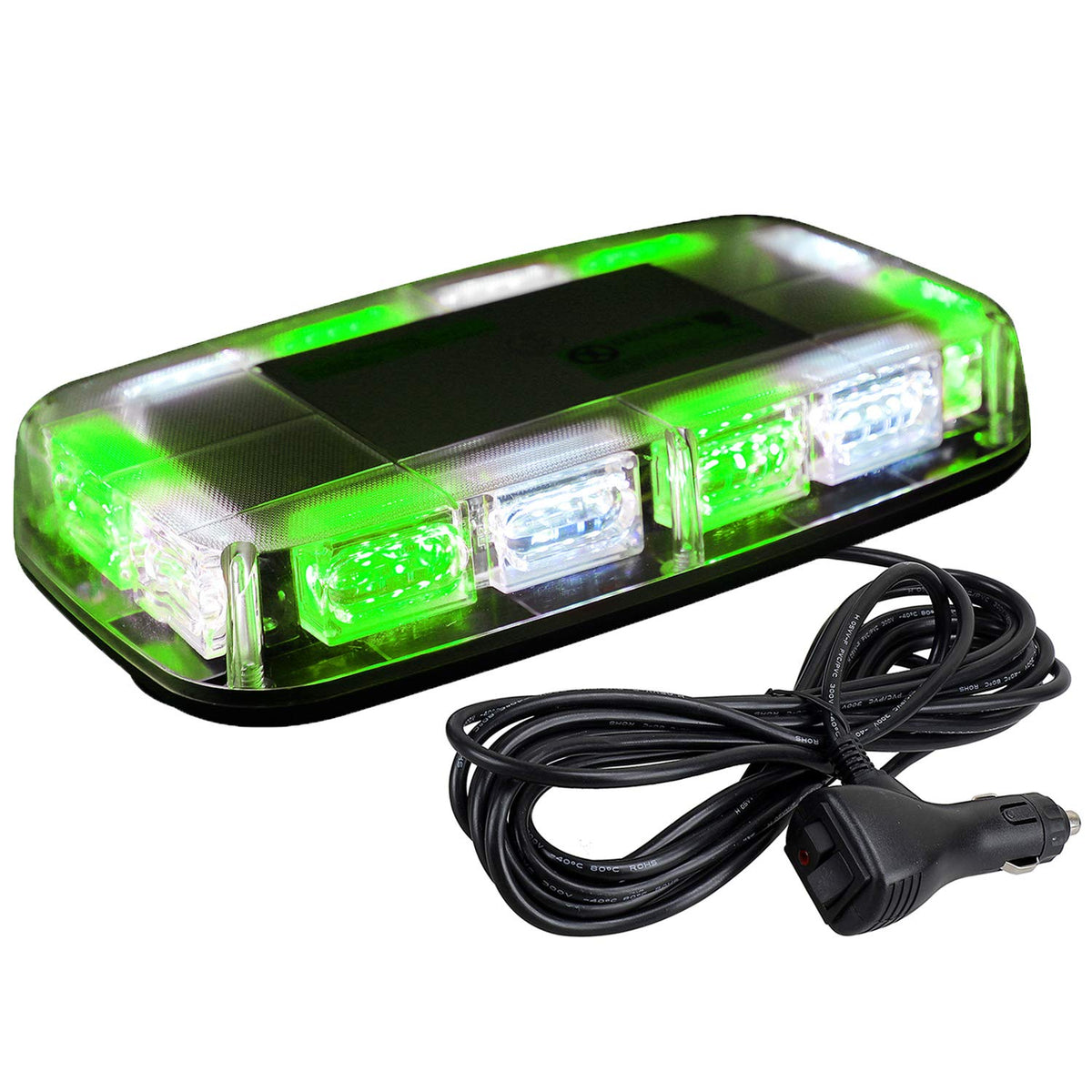 ASPL 48LED front view showing green white LEDs for high visibility