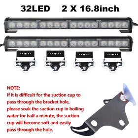 ASPL close-up of LED lenses highlighting intense beam and clear optics benefit