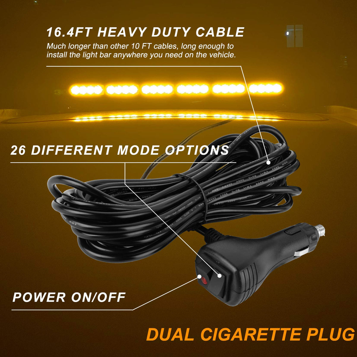 ASPL plug controller close-up showing mode buttons and long power cable