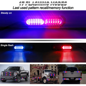 ASPL lights active on roadside demonstrating clear warning visibility for other drivers