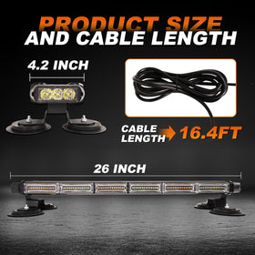 ASPL cigarette-lighter plug with dual switches for easy pattern control