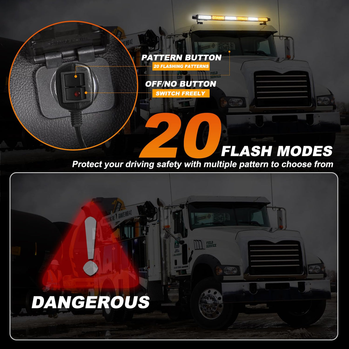 ASPL light bar beside a ruler for scale to show compact 26-inch length and fit on vehicles