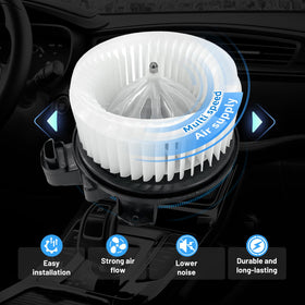 Aspligo bearing and copper windings detail ensuring reduced heat and longer life