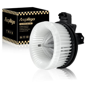 Aspligo blower assembly front view showing fitment and restored airflow benefit