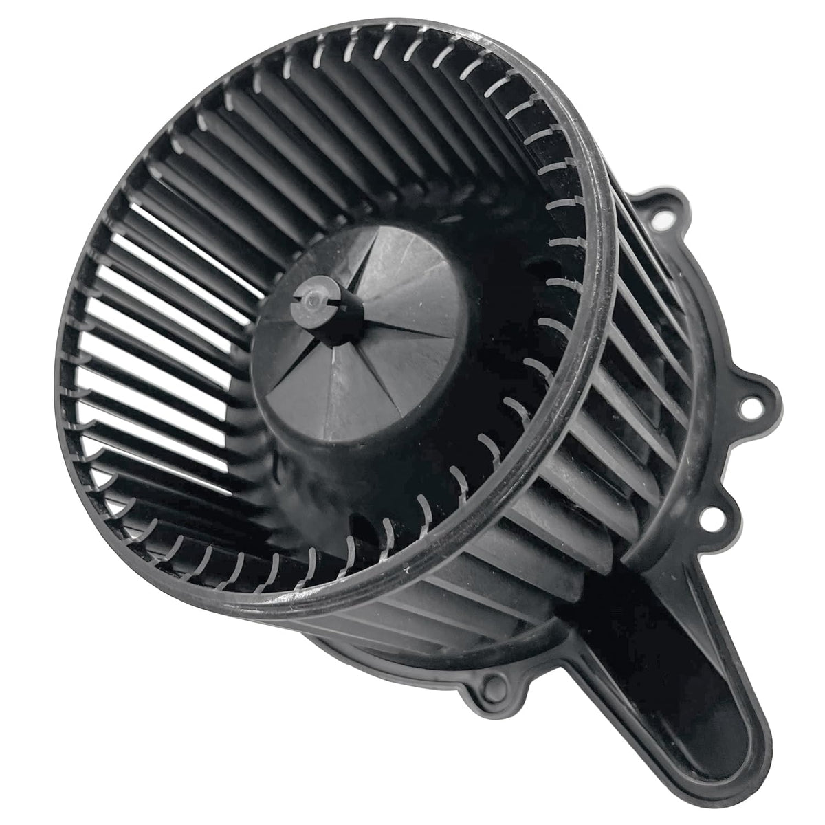 Aspligo blower electrical connector close view ensuring easy plug-in replacement
