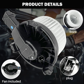 Aspligo fan wheel closeup showing balanced blades for quieter airflow