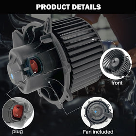 Aspligo blower fan wheel closeup showing balanced blades for quiet operation