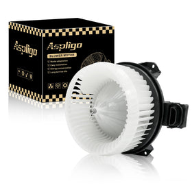 Aspligo blower front assembly showing mount points and fitment benefit
