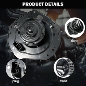 Aspligo blower impeller close-up highlighting balanced airflow and low noise