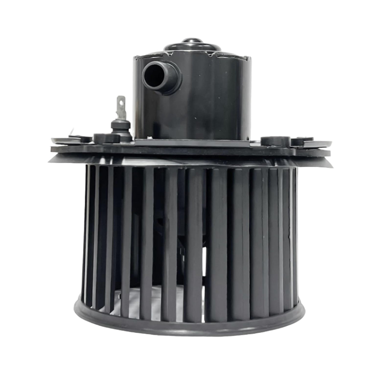 Aspligo blower label and part numbers demonstrating OEM interchange clarity