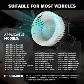 Aspligo motor side label with part number for easy vehicle matching