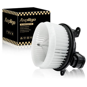 Aspligo front assembly overview showing fan and housing for accurate fit