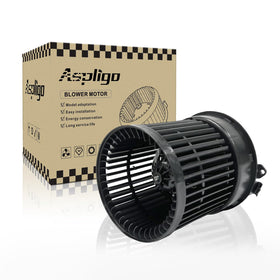 Aspligo front blower motor front view showing fit and airflow benefit