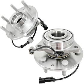 aspligo front hub assembly front view showing solid construction and reliable fit