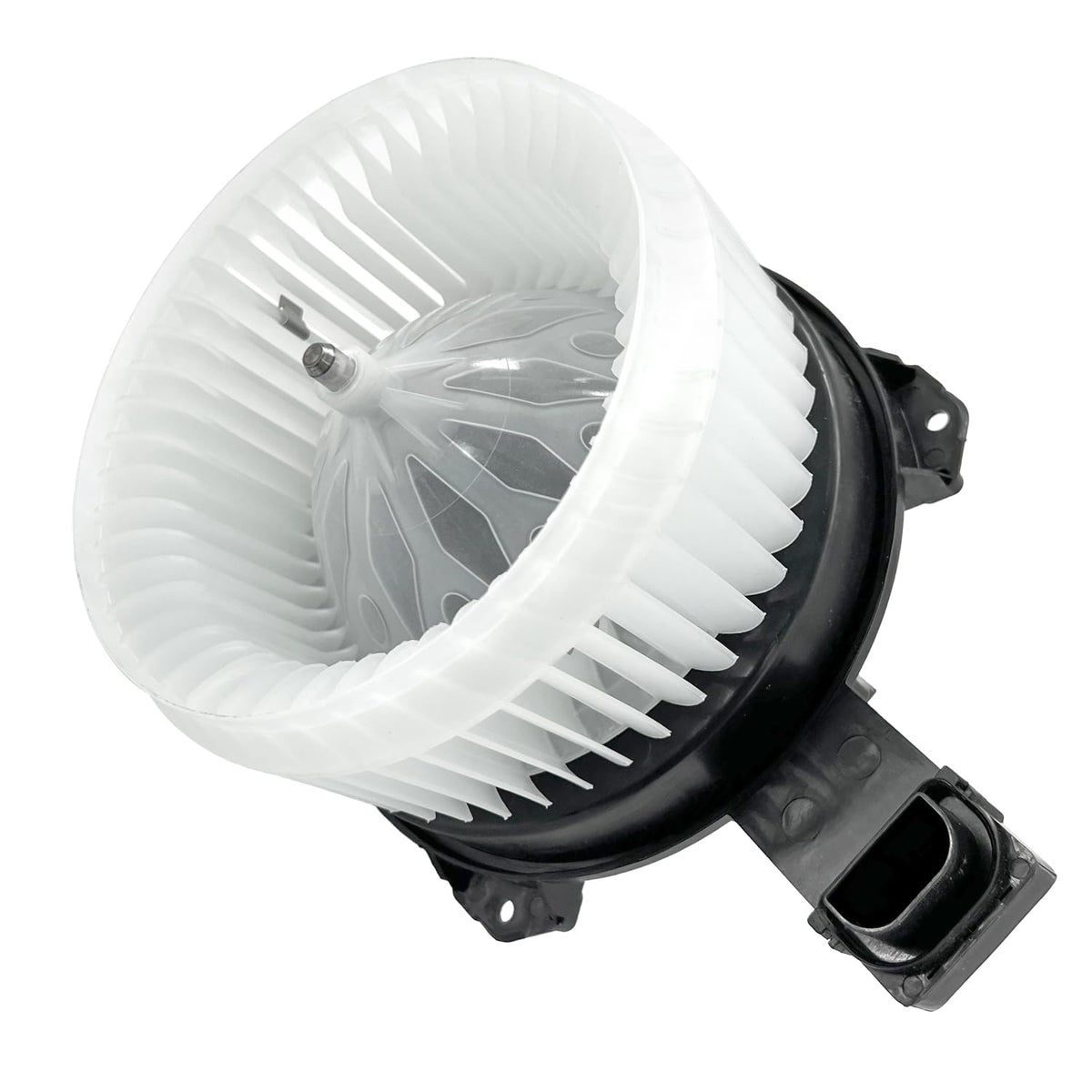 Aspligo blower in car cabin setting showing improved airflow comfort