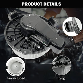 Aspligo motor end cap detail indicating upgraded low-interference motor