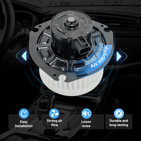 Aspligo motor mounted under dash demonstrating easy replacement benefit