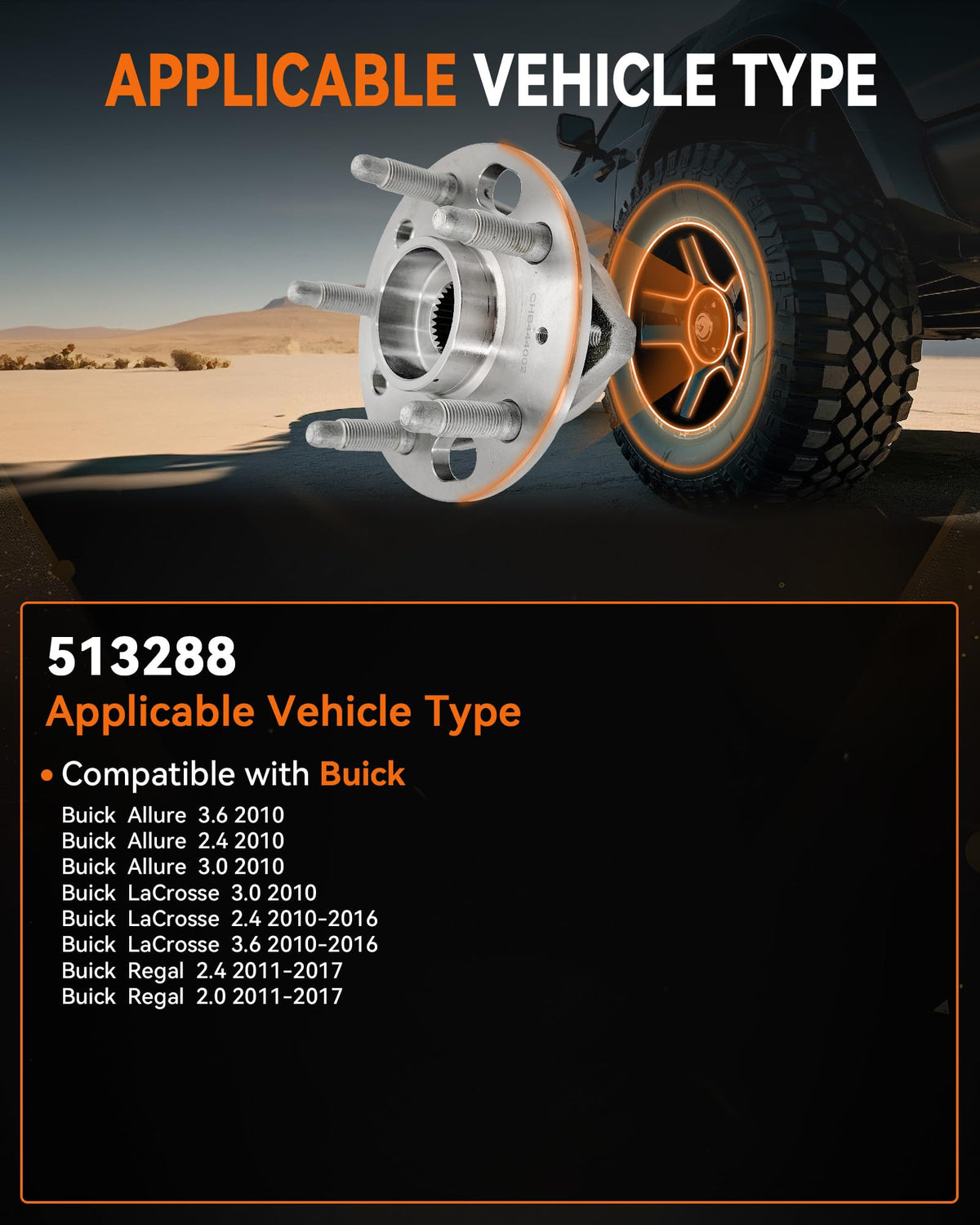 Aspligo hub side profile showing bolt pattern and fit confirmation