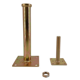 ASTAMOTOR posts used during deck repair showing practical support and job efficiency